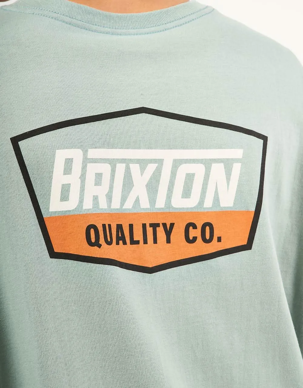 Brixton Regal T-Shirt - Chinois Green/Whitecap