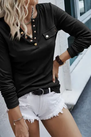 Casual Button-Up Shirt
