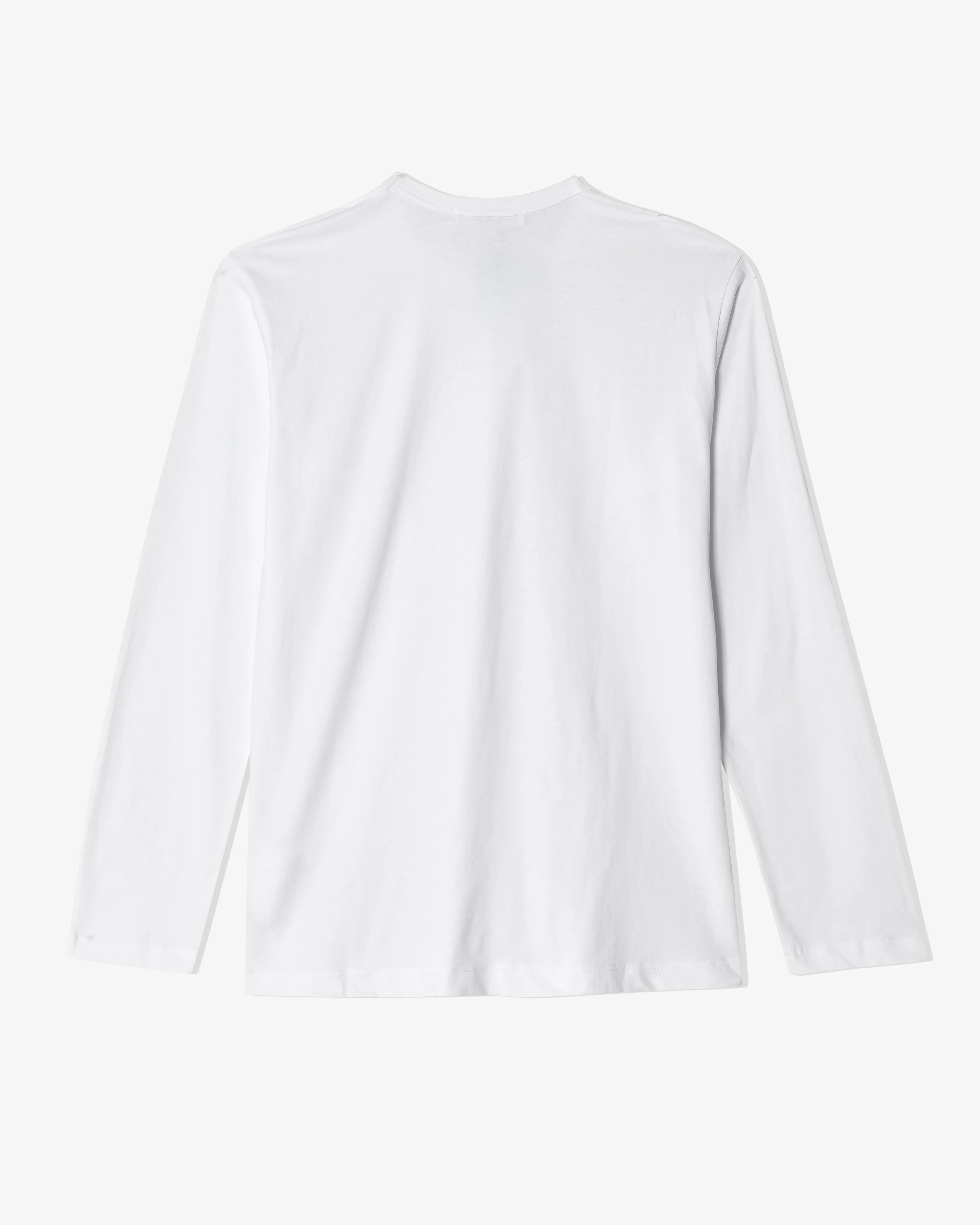 CDG Shirt Forever - Men's Long Sleeve Tee Shirt - (White)