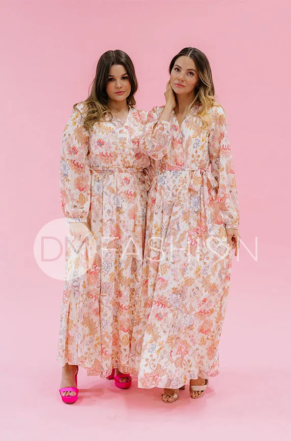 Chanel Créme Décor Floral Maxi - DM Exclusive - Nursing Friendly - Maternity Friendly - FINAL SALE