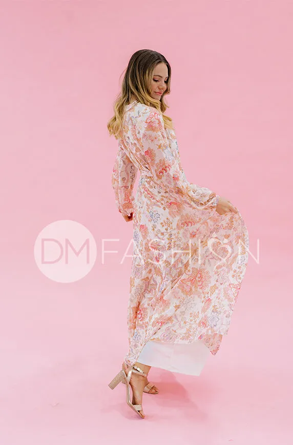 Chanel Créme Décor Floral Maxi - DM Exclusive - Nursing Friendly - Maternity Friendly - FINAL SALE