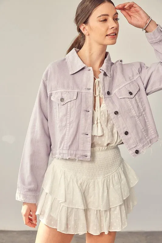 Cropped Denim Jacket