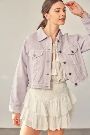 Cropped Denim Jacket