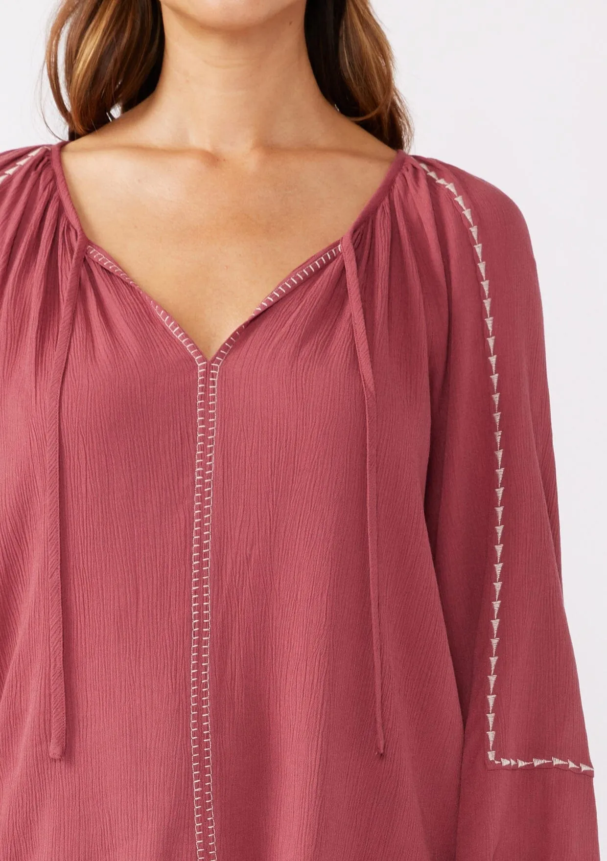 Desert Soul Embroidered Blouse