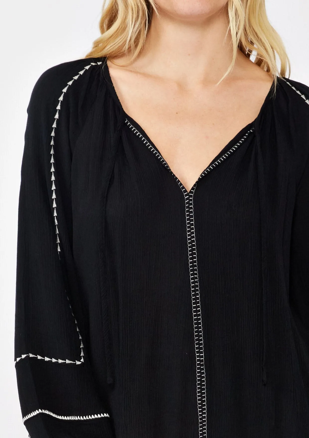 Desert Soul Embroidered Blouse