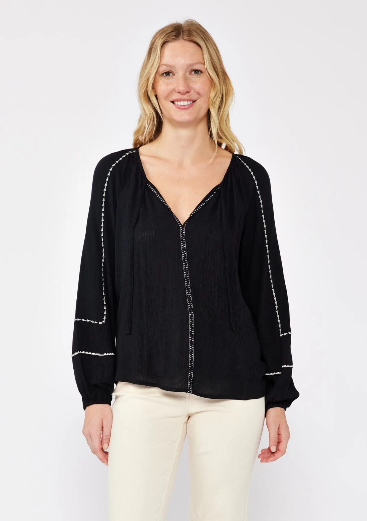Desert Soul Embroidered Blouse
