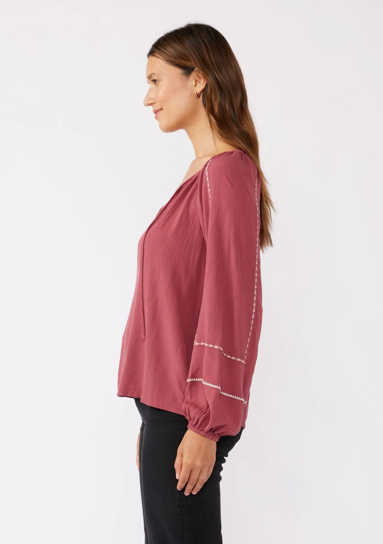 Desert Soul Embroidered Blouse