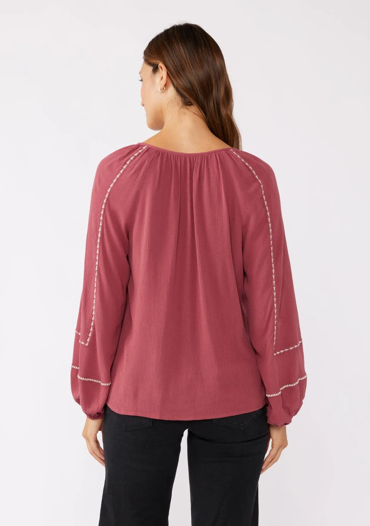 Desert Soul Embroidered Blouse