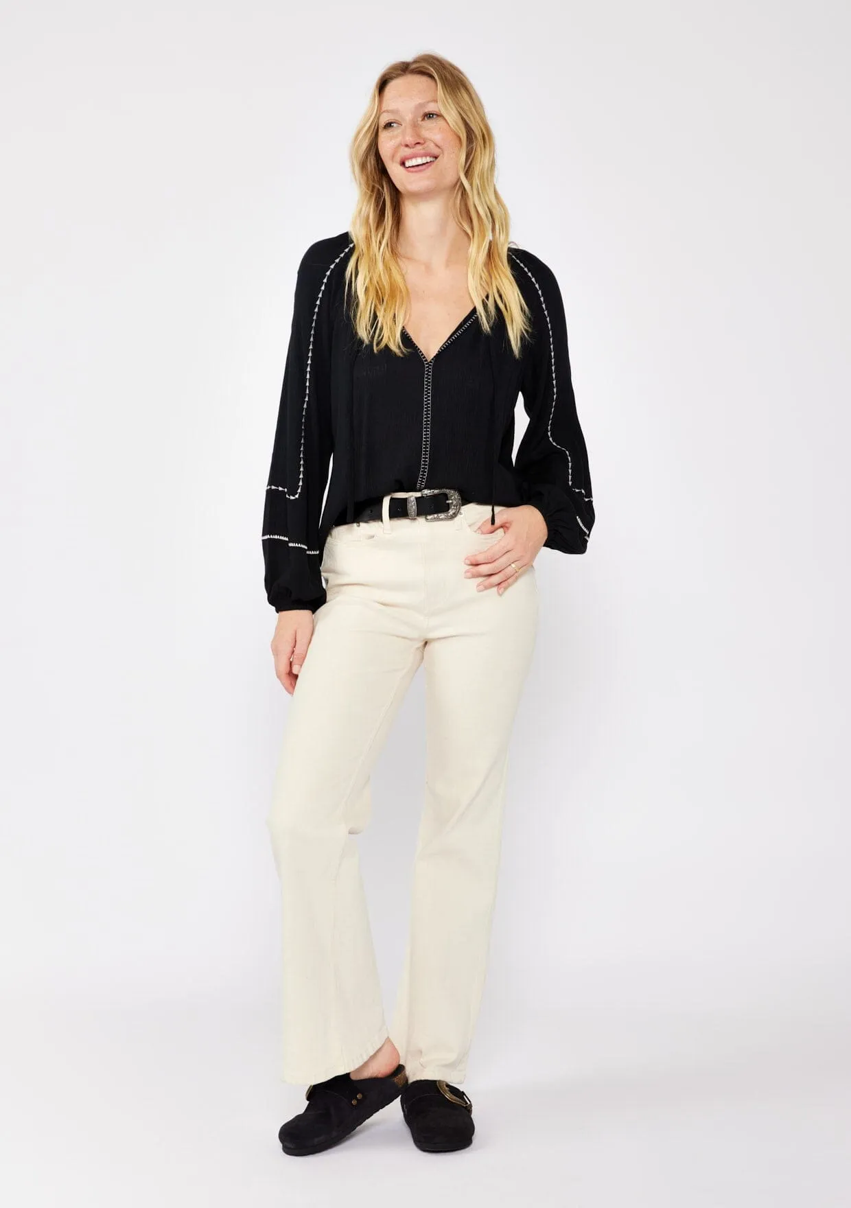 Desert Soul Embroidered Blouse
