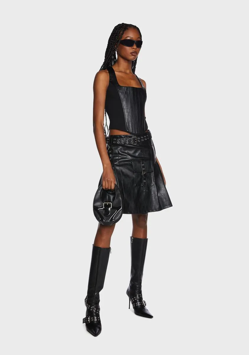Dominique Midi Skirt