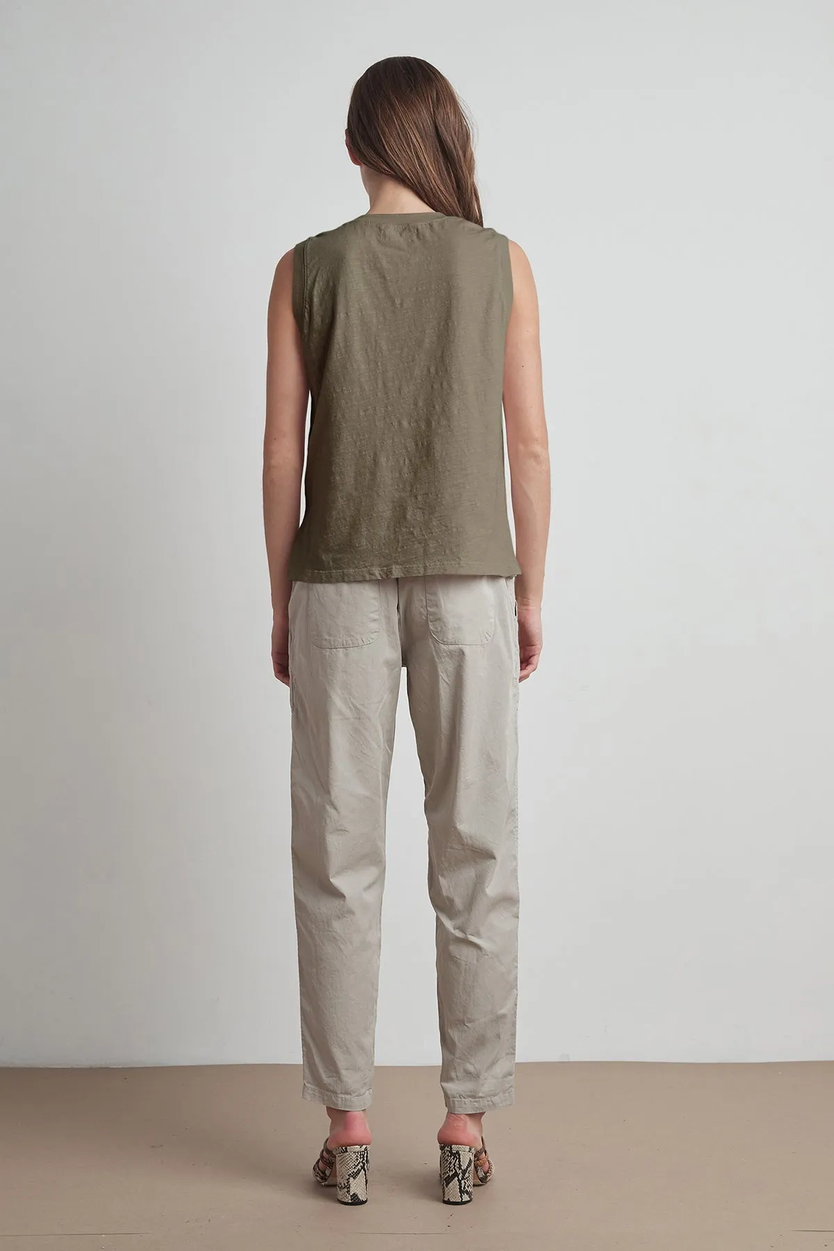 ELLEN VINTAGE SLUB TANK TOP