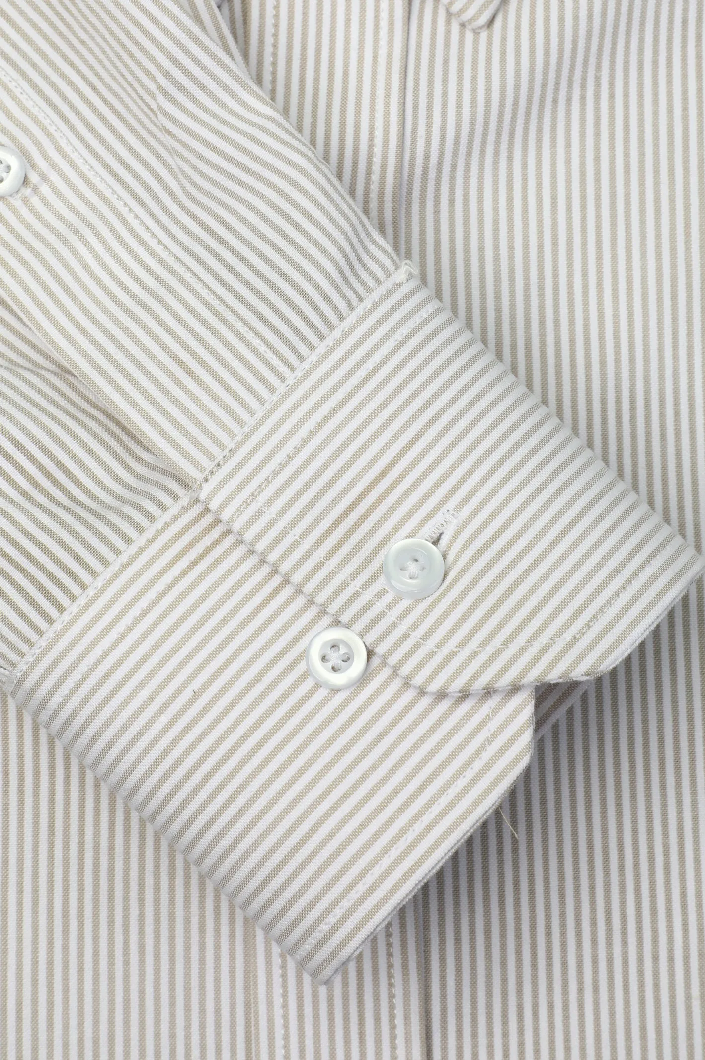 Fawn Bengal Stripe Casual Shirt