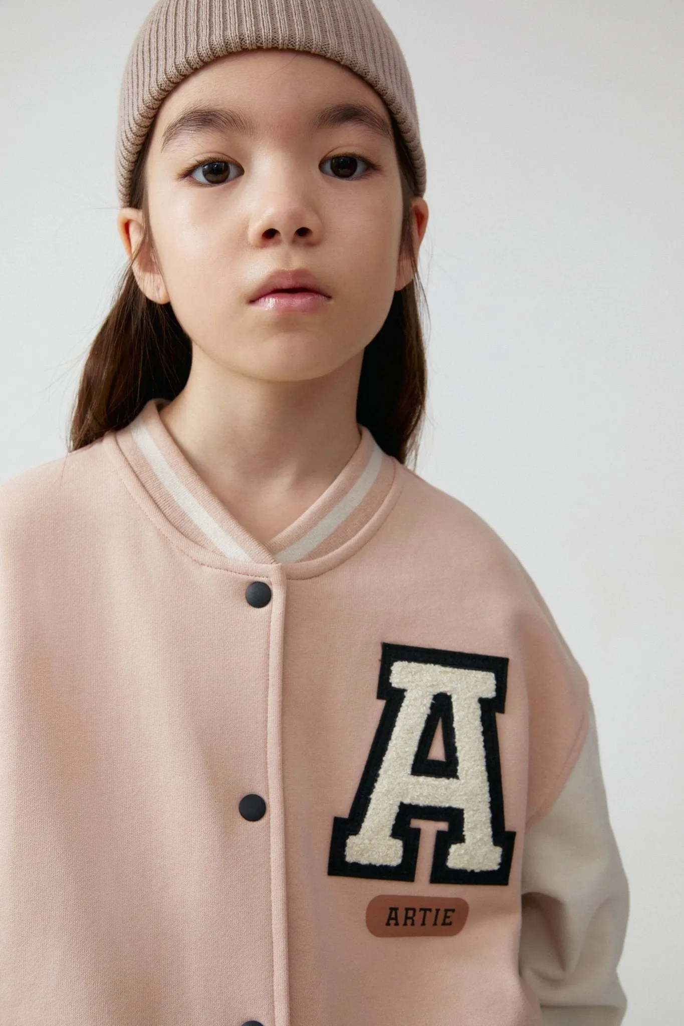 Girls Pink Bomber Jacket