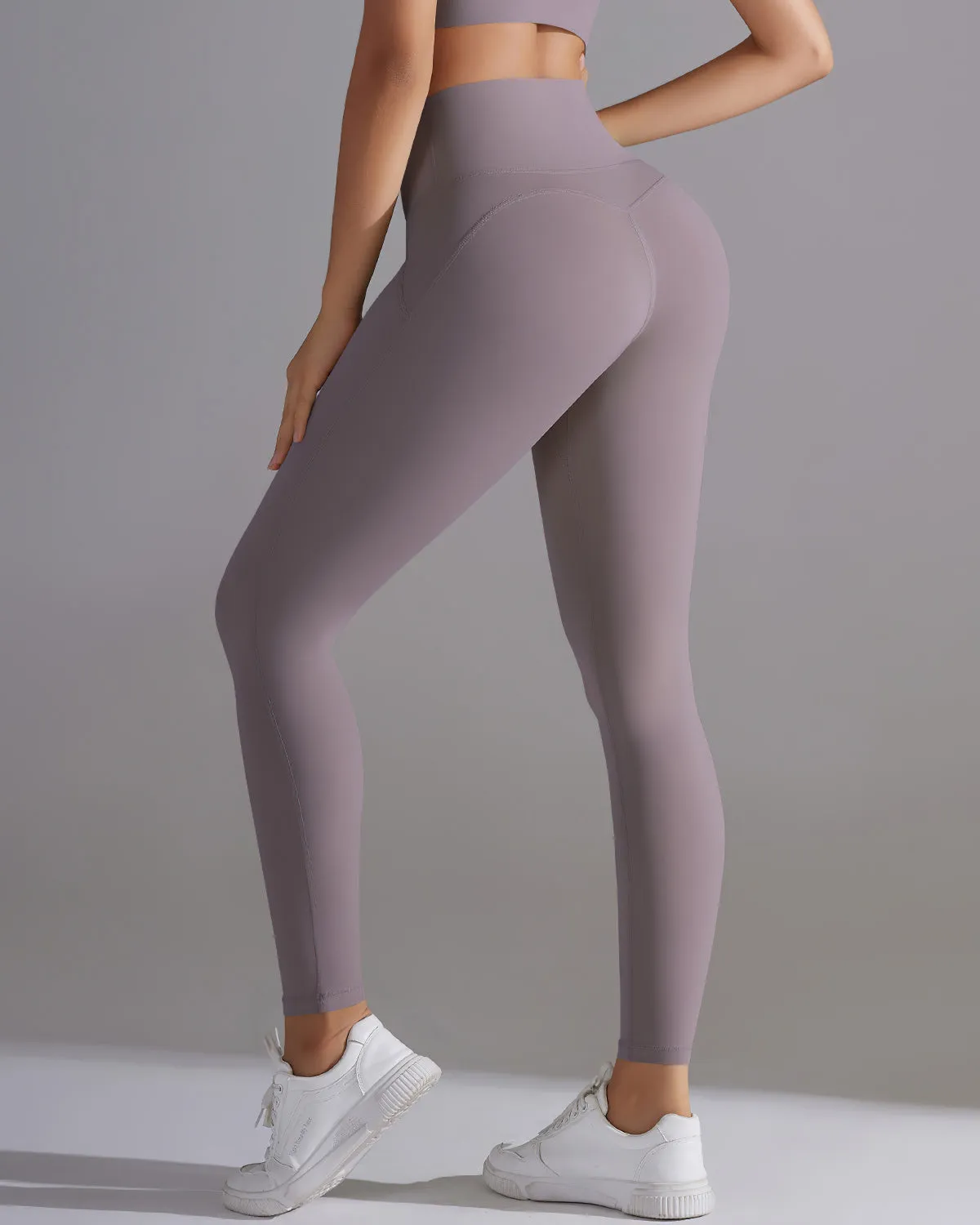 Giselle Seamless Leggings - Dusty Plum