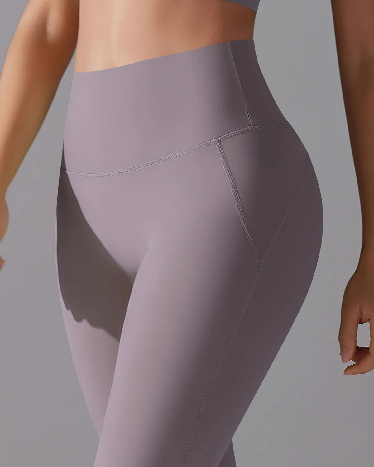 Giselle Seamless Leggings - Dusty Plum
