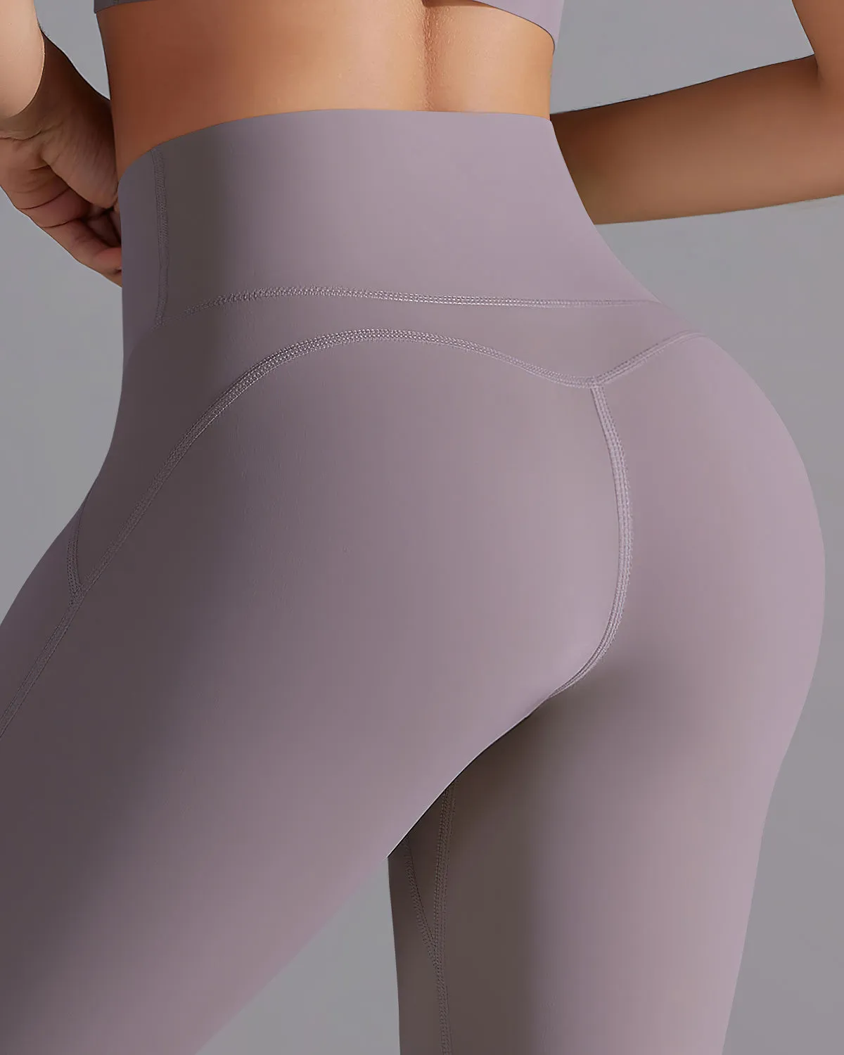 Giselle Seamless Leggings - Dusty Plum