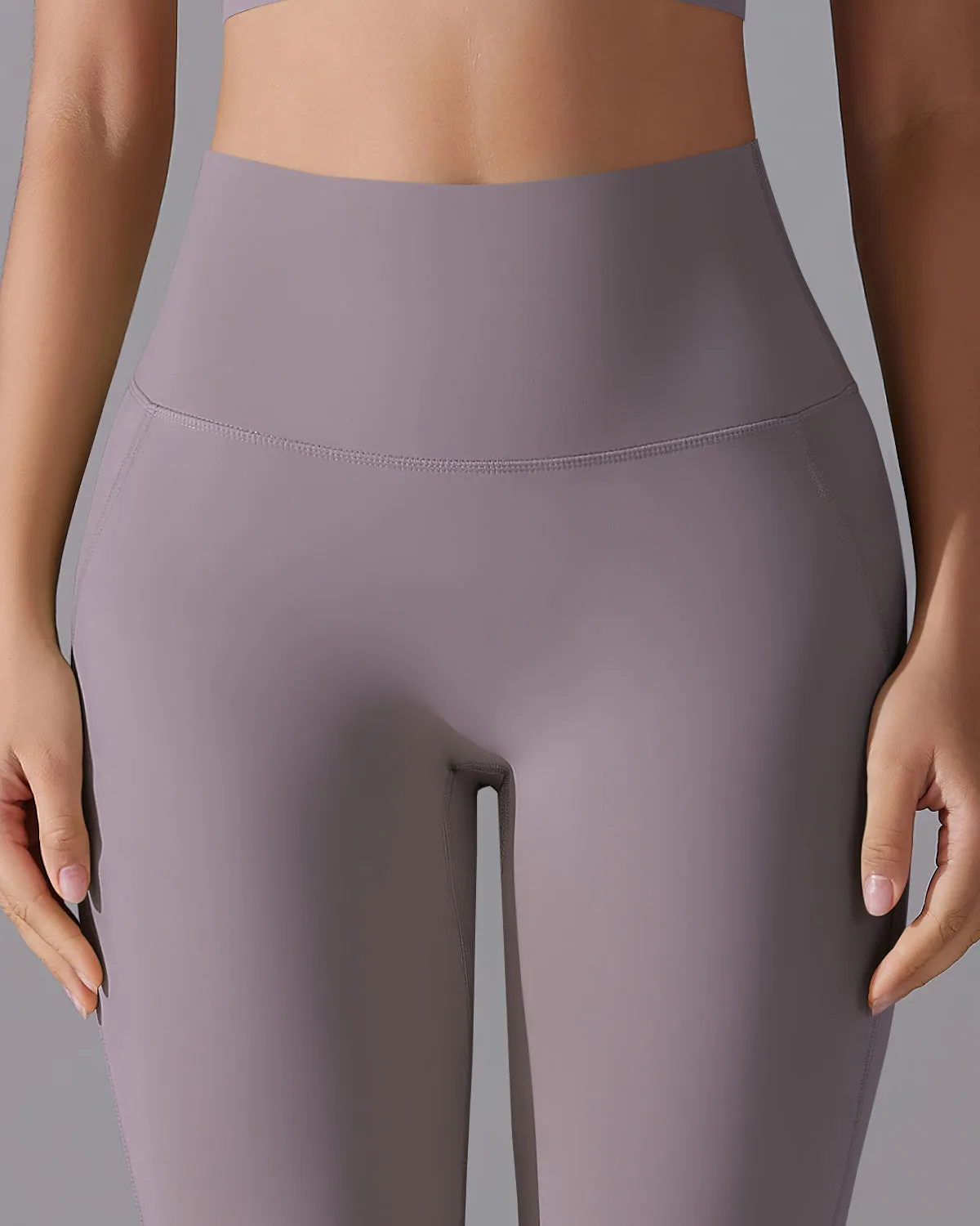 Giselle Seamless Leggings - Dusty Plum