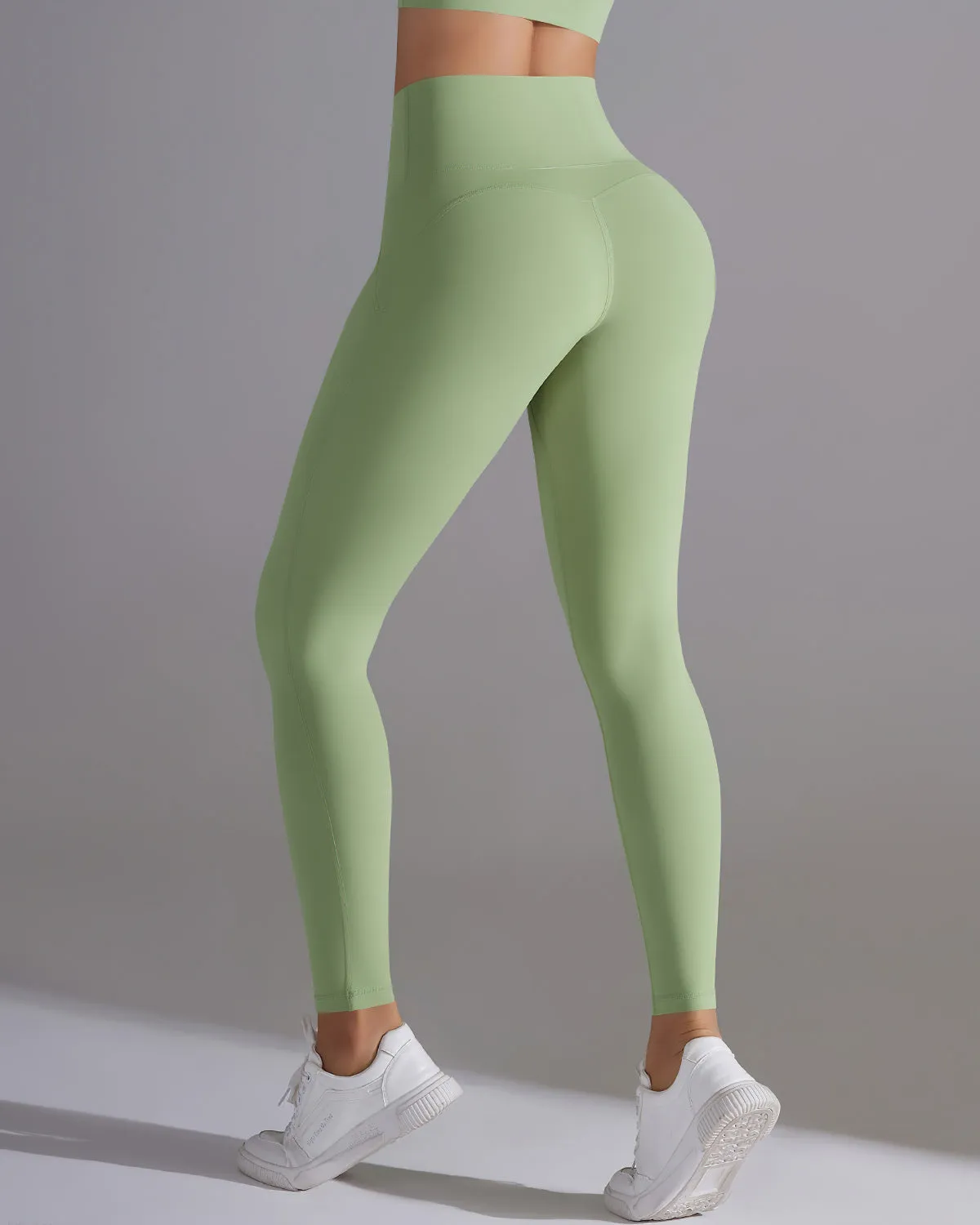 Giselle Seamless Leggings - Sage Green