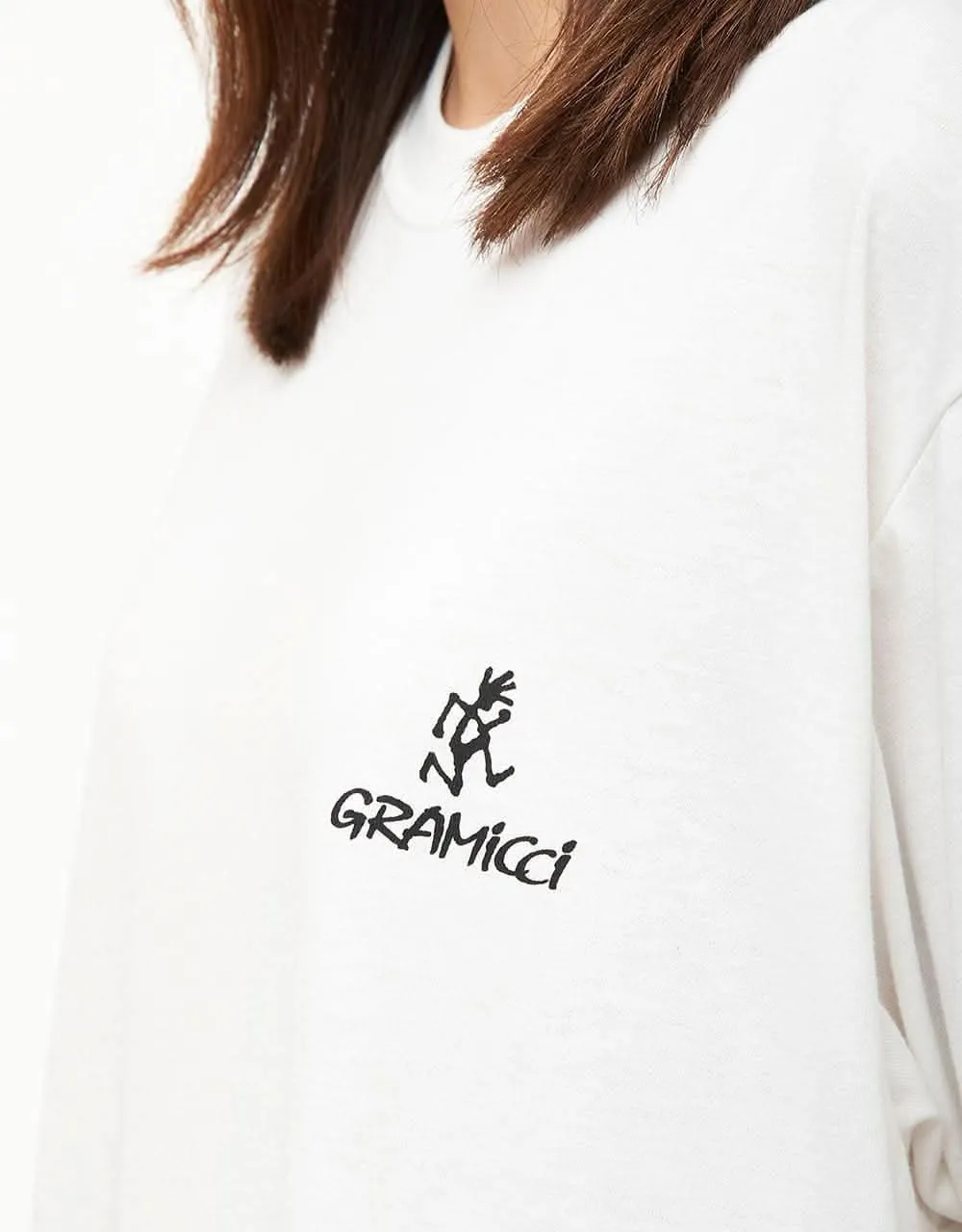 Gramicci One Point Logo T-Shirt - White