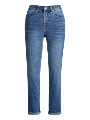 High-Waisted Classic Jeans