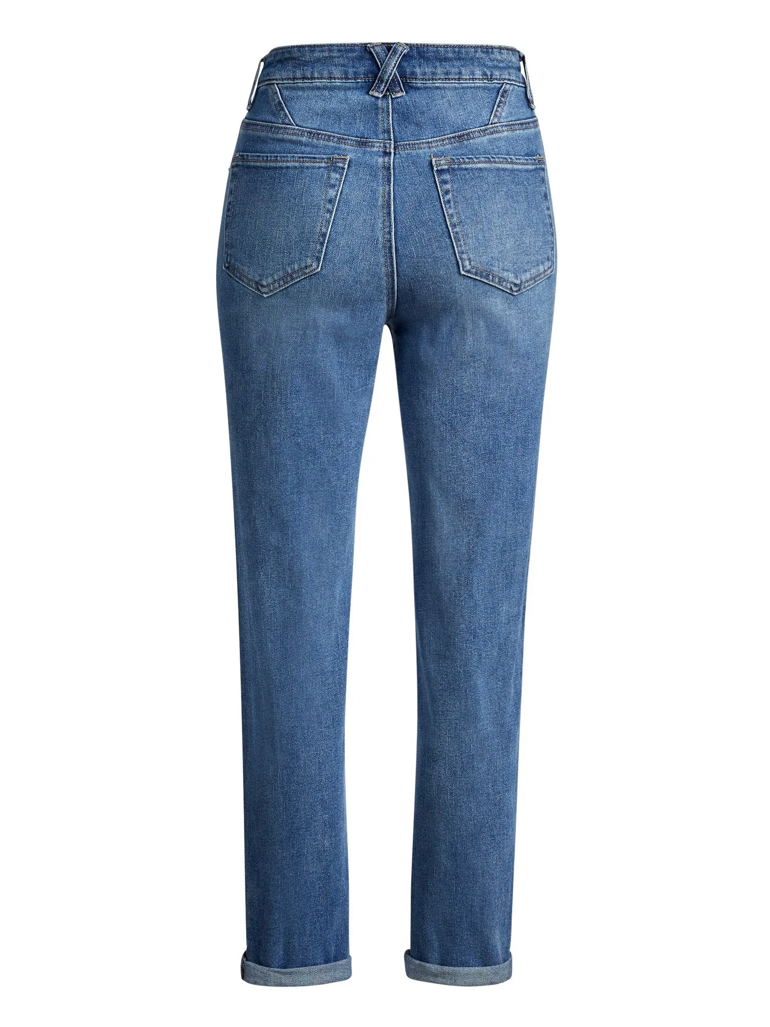 High-Waisted Classic Jeans