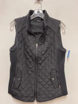 Jacket Puffer & Quilted By Chicos In Black, Size: S