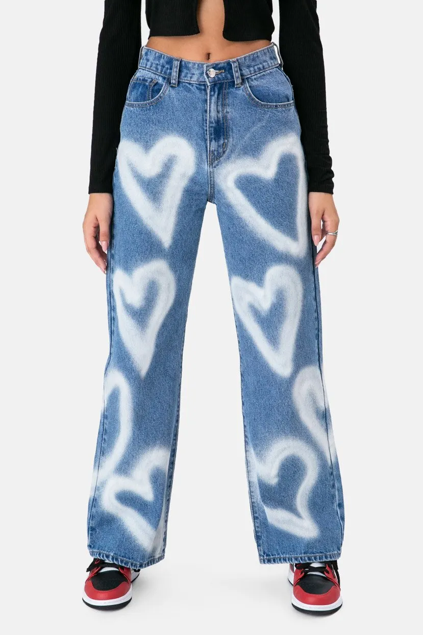 Jean taille haute "Mara" 2 coloris