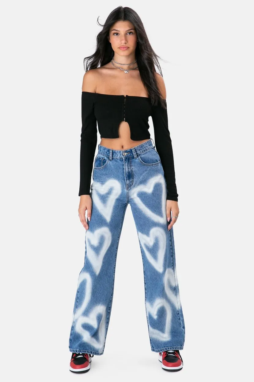 Jean taille haute "Mara" 2 coloris