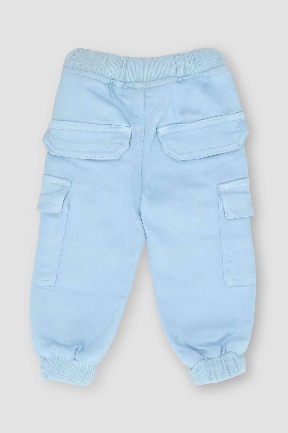 Kevin Cargo Pant For Baby Boy - Light Blue