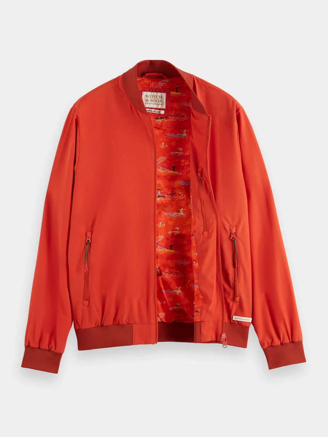 Lightweight bomber jacket