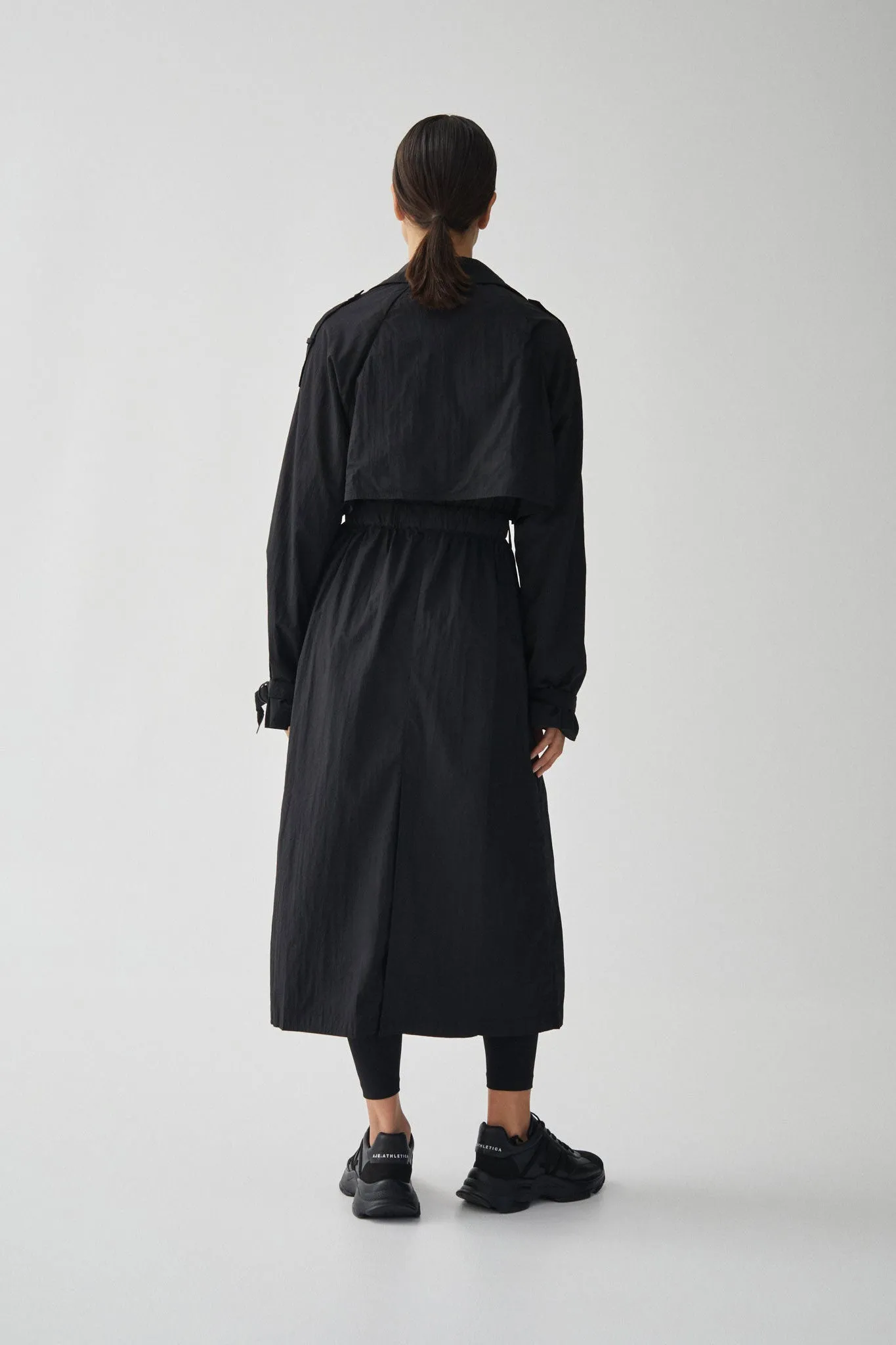 Longline Belted Trench 703