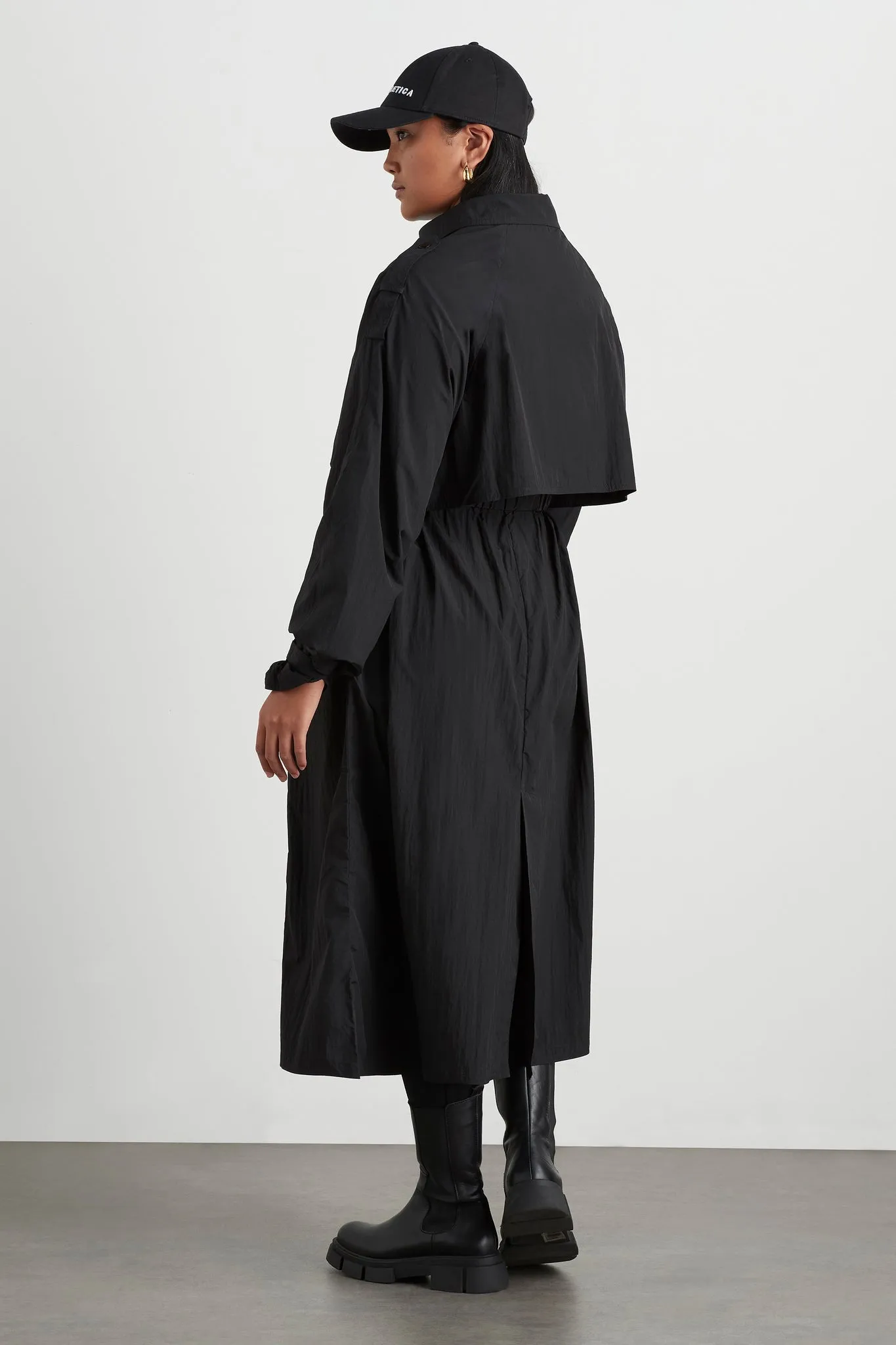 Longline Belted Trench 703