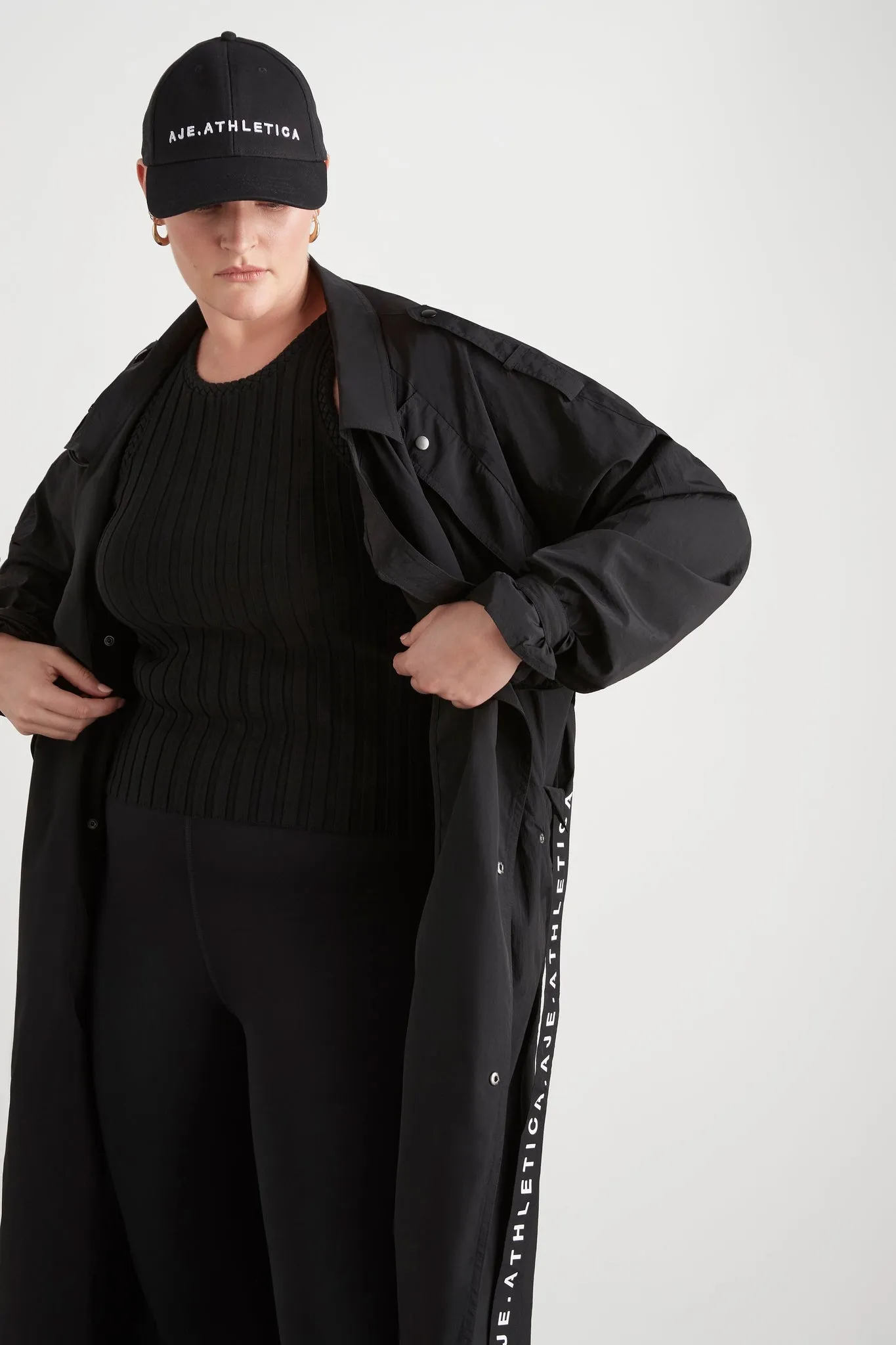 Longline Belted Trench 703