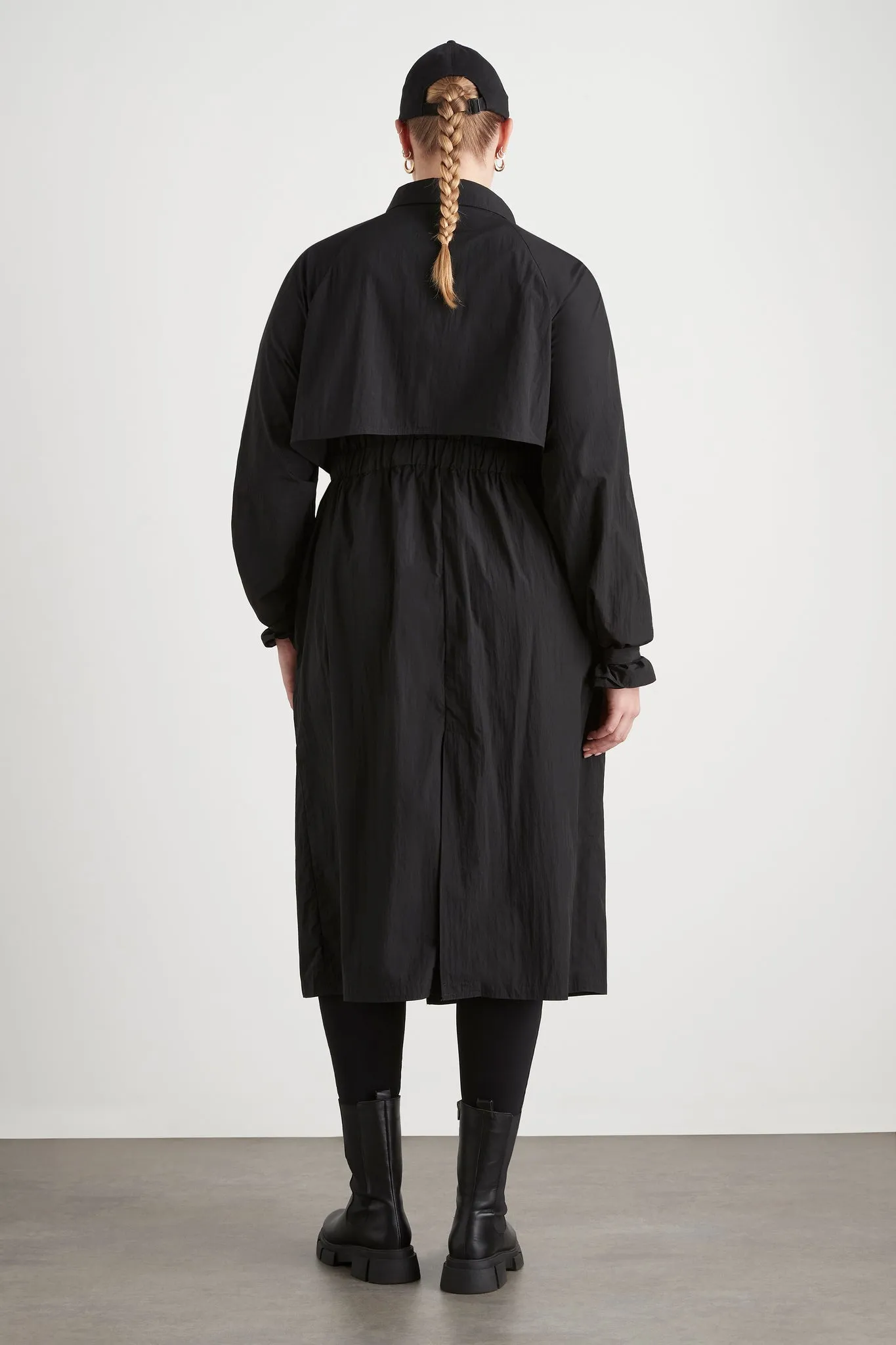 Longline Belted Trench 703