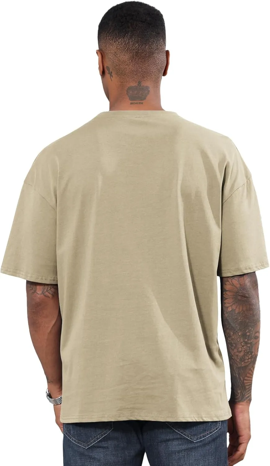 Men's Fashion Oversized Tshirts Workout Short Sleeve T-Shirt Dry Fit Lightweight Crewneck Tee Tops
