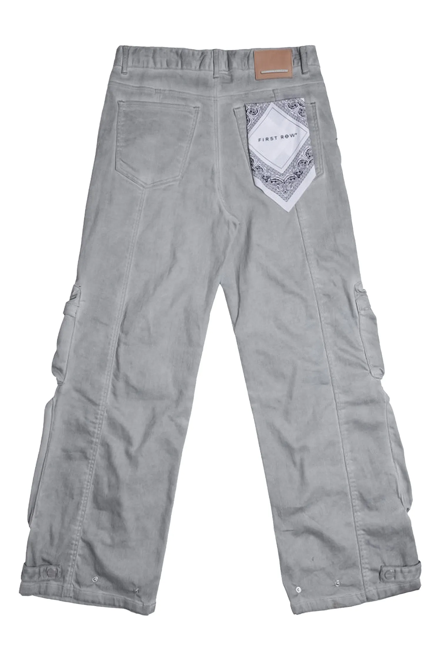 Men's Y2k Wide Fit Utility Cargo Baggy Denim Pants