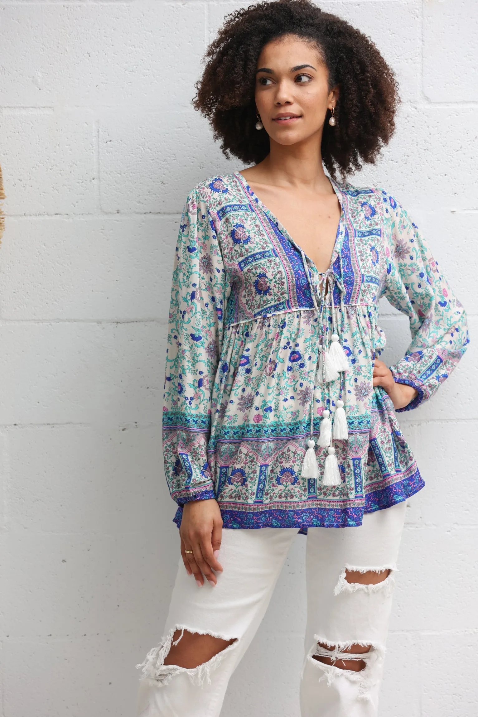 Mikka Blouse in Soiree