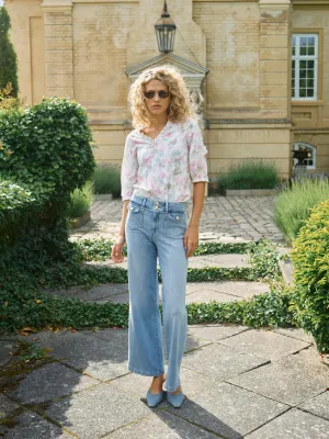 Mos Mosh Colette Grendel Jeans in Light Blue - 170060
