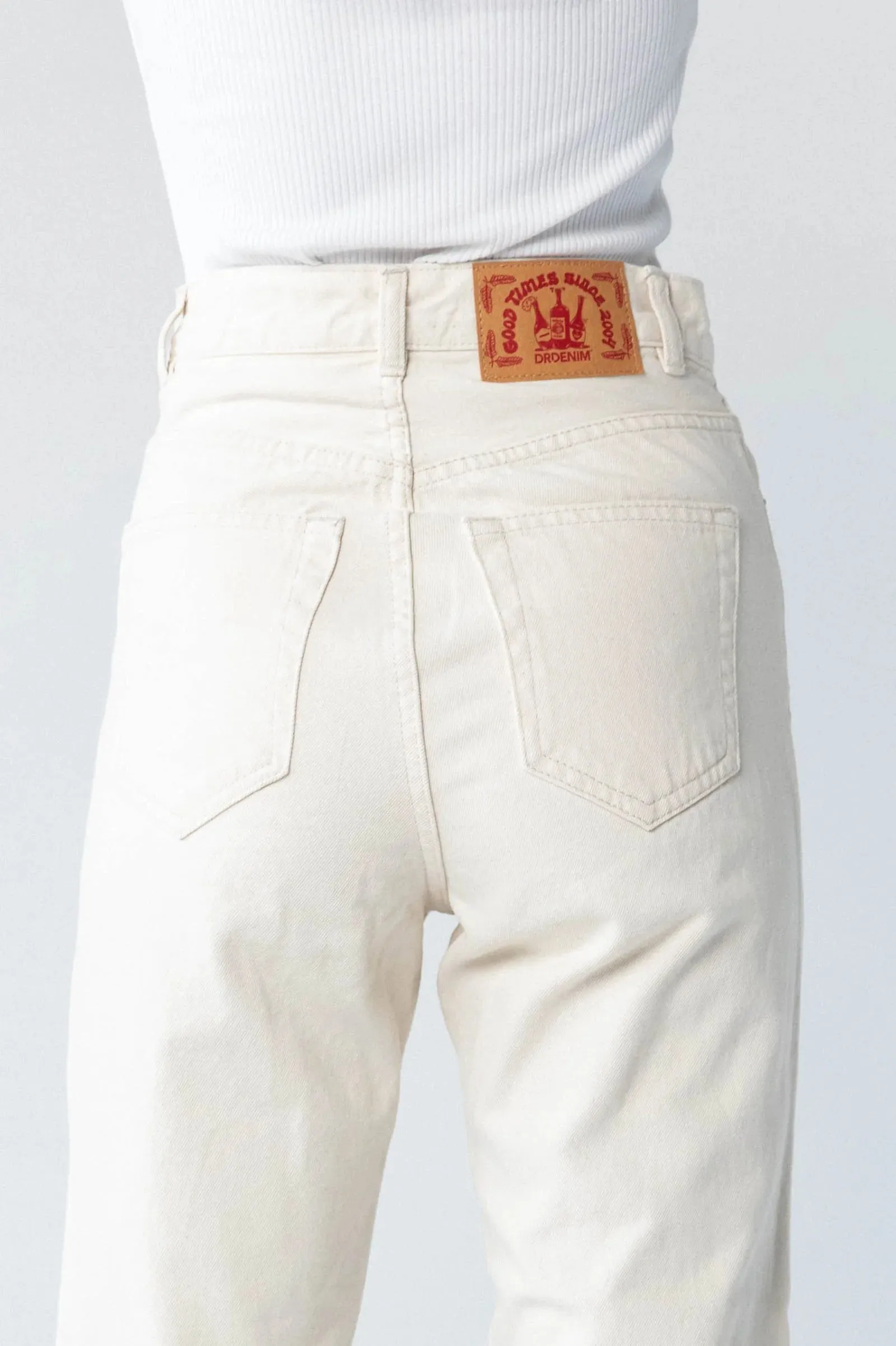 Nora Empress High Waisted Mom Jeans (Loom State/Cream)
