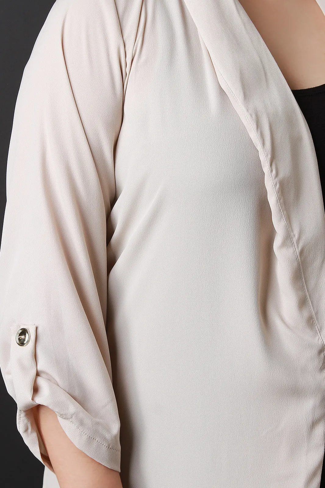 Open Front Longline Trench Coat