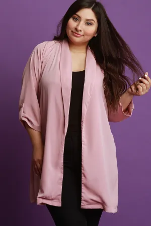 Open Front Longline Trench Coat