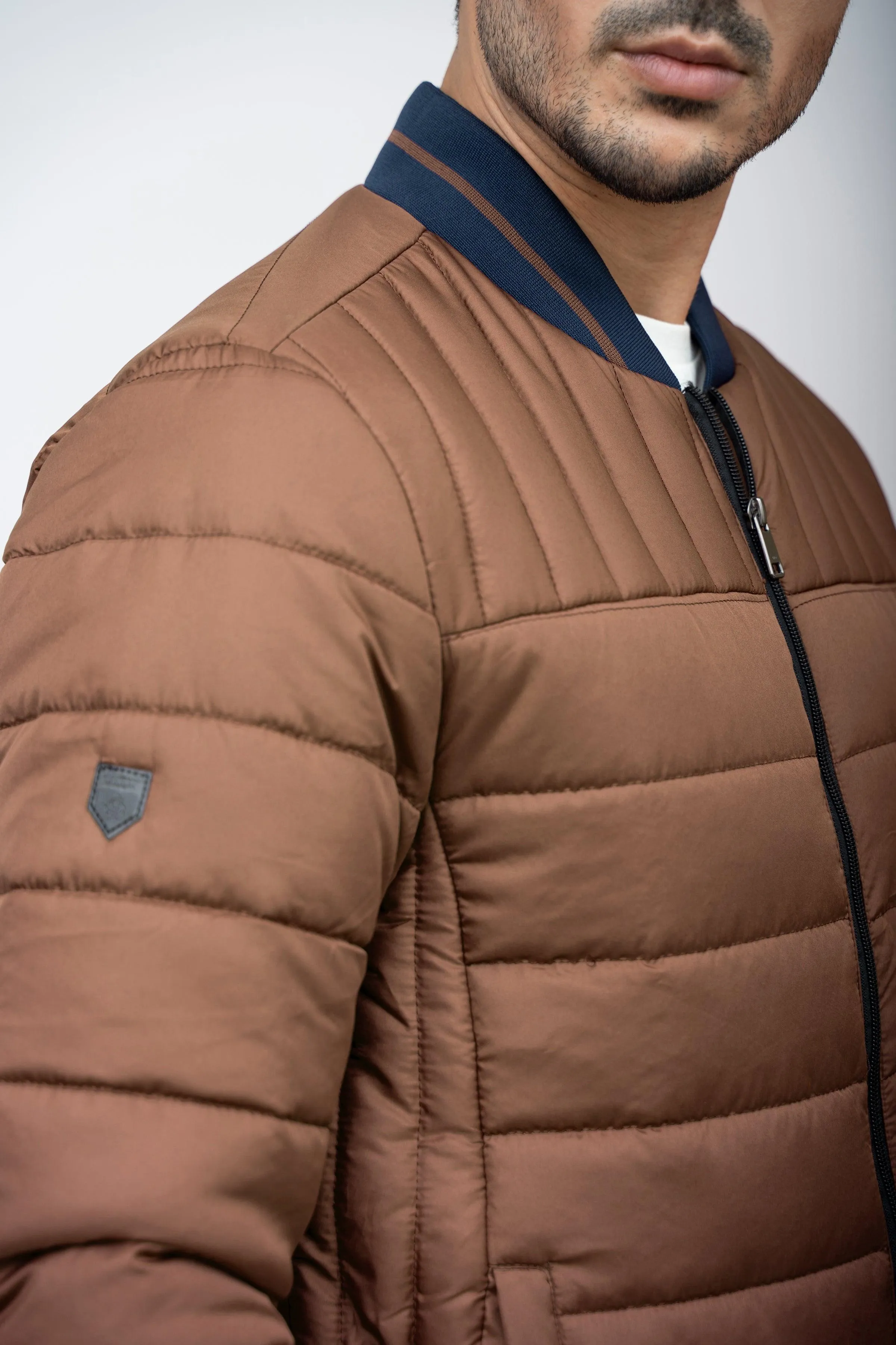 PUFFER JACKET F/S KHAKI