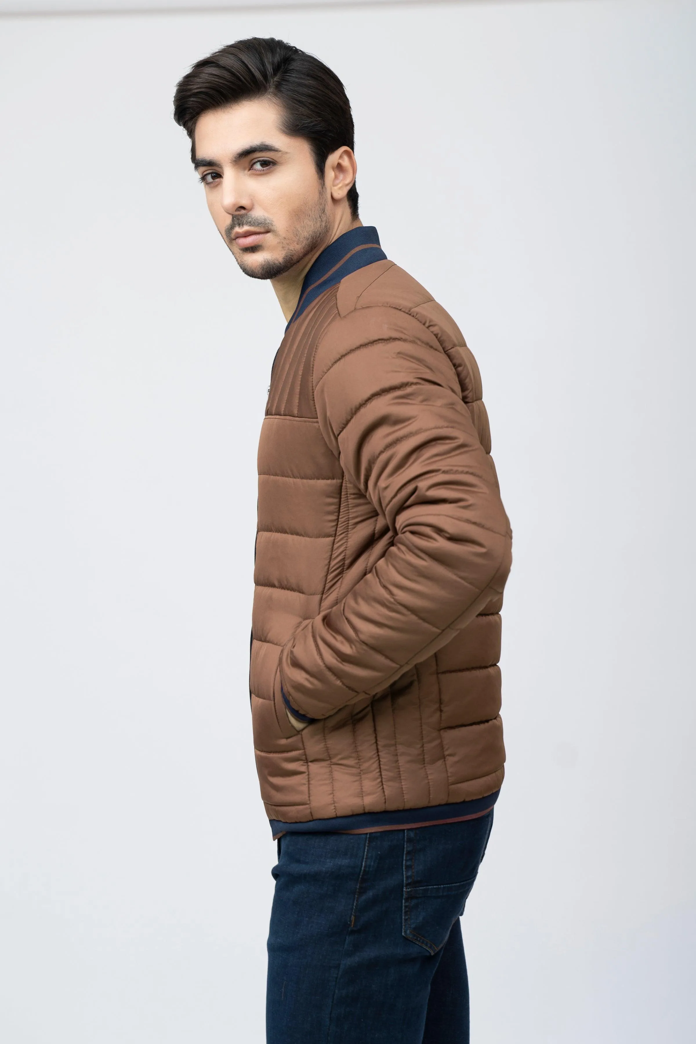 PUFFER JACKET F/S KHAKI