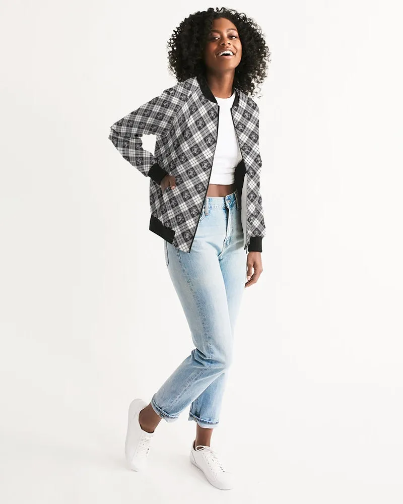 Punk Majesty Tartan Women's Bomber Jacket