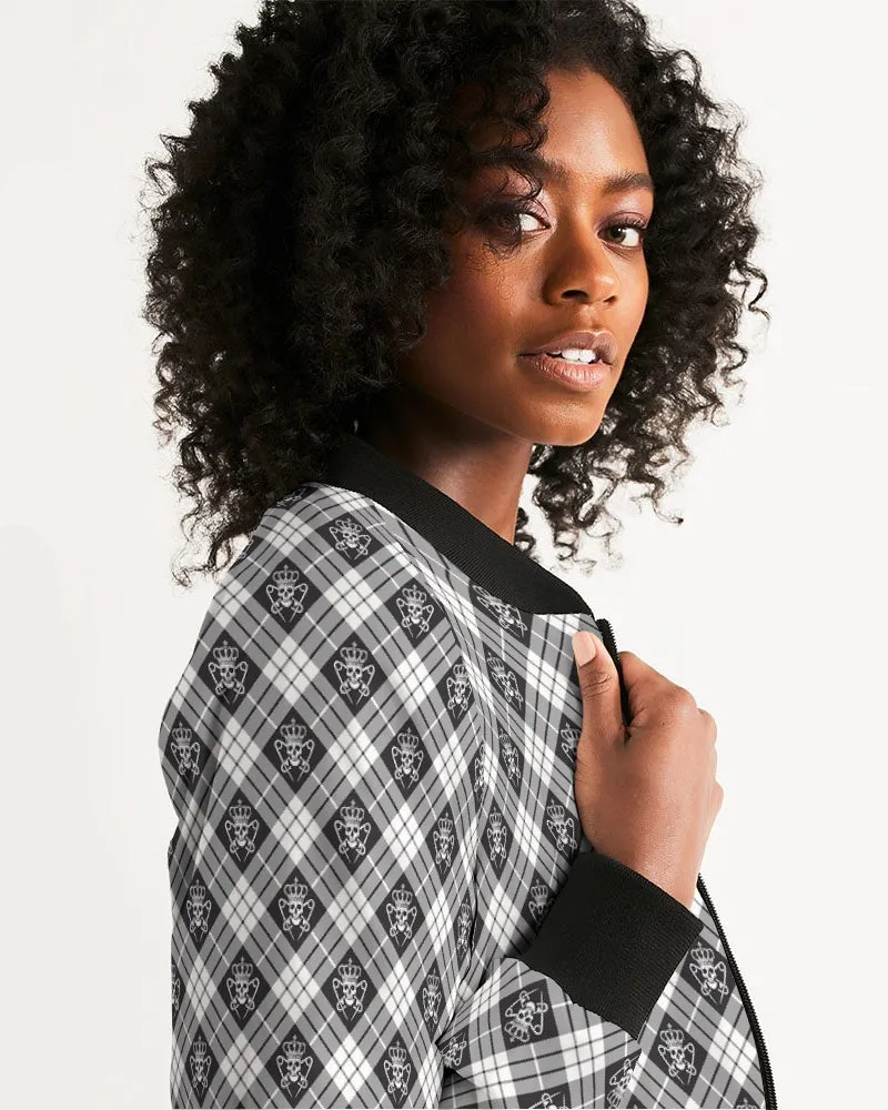 Punk Majesty Tartan Women's Bomber Jacket