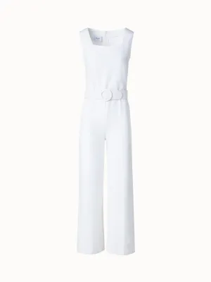 Sleeveless Jumpsuit in Signature Jersey