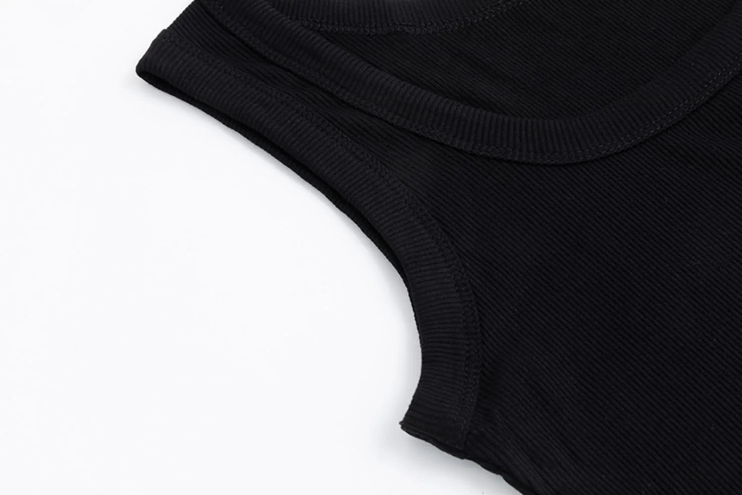 SVALIY Summer Womens Tank Tops 2024 Square Neck Fitted Sleeveless Shirts for Women Ribbed Basic Top