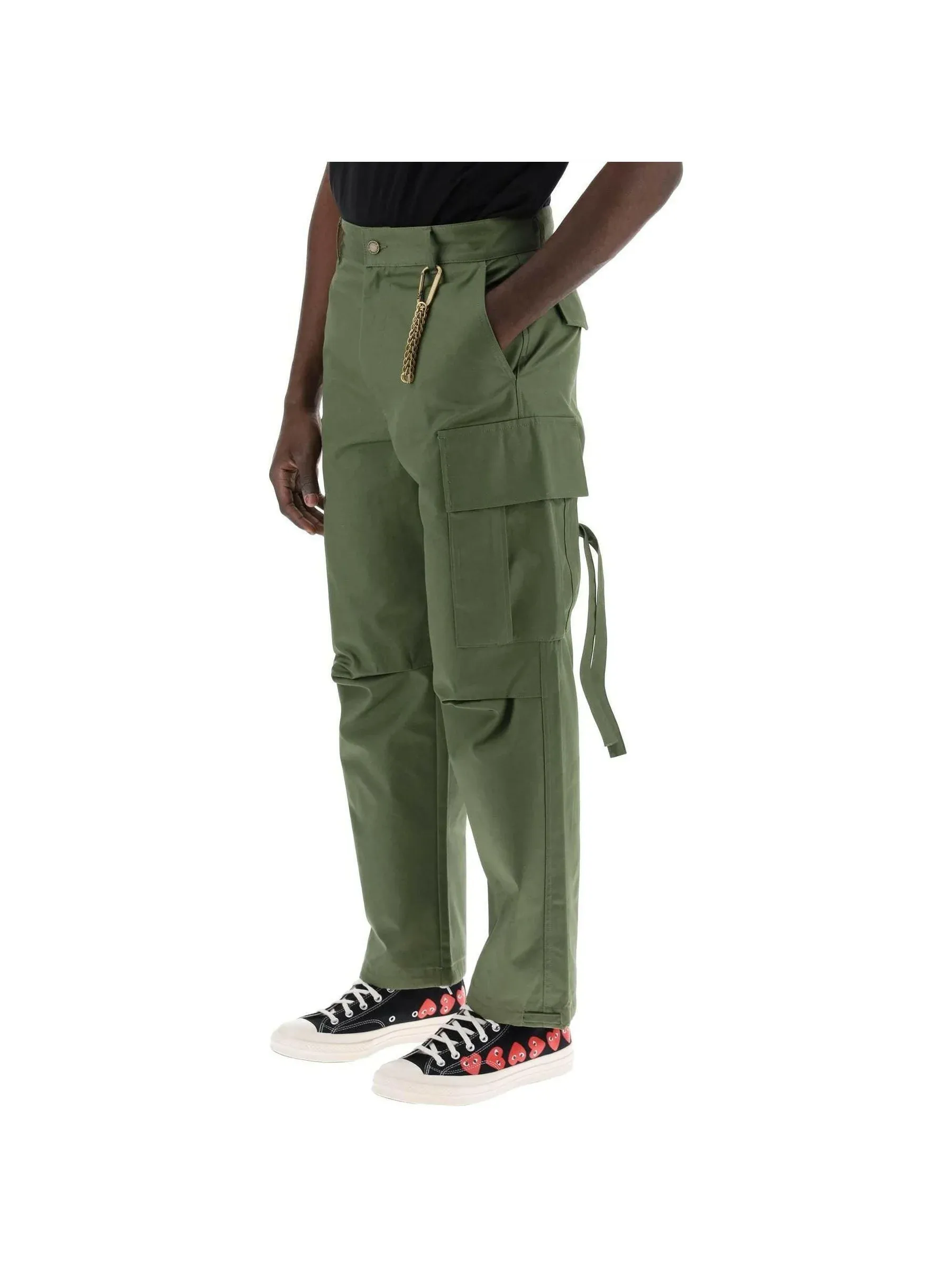 Twill Cargo Trousers