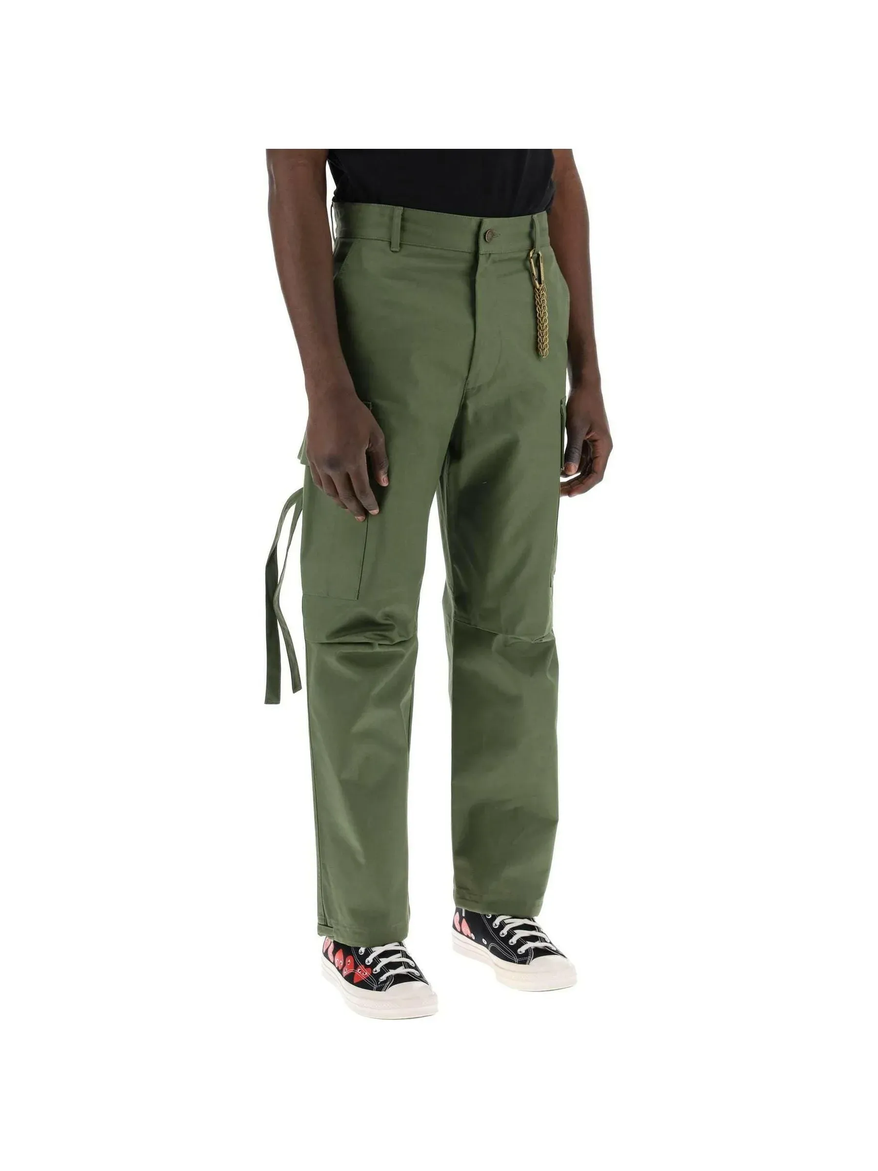 Twill Cargo Trousers