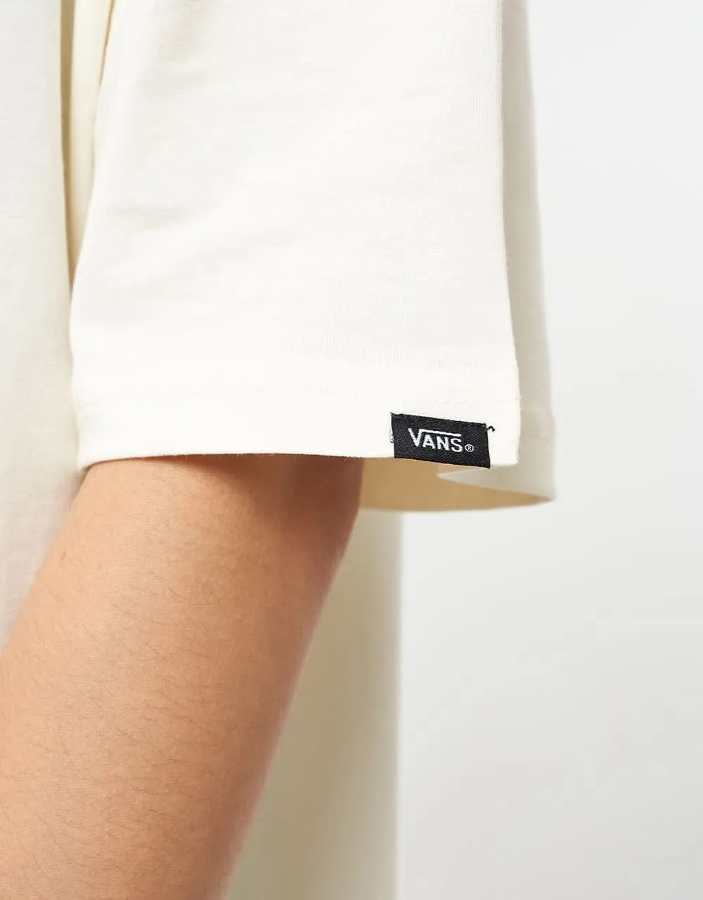Vans Center Drop Vee T-Shirt - Antique White